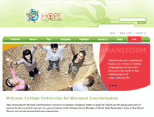 Tablet Screenshot of hopepmt.org